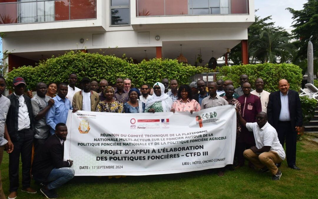 Conakry : R𝐞́𝐮𝐧𝐢𝐨𝐧 𝐭𝐞𝐜𝐡𝐧𝐢𝐪𝐮𝐞 𝐝’𝐞́𝐜𝐡𝐚𝐧𝐠𝐞 𝐞𝐧𝐭𝐫𝐞 𝐚𝐜𝐭𝐞𝐮𝐫𝐬 𝐝𝐮 𝐟𝐨𝐧𝐜𝐢𝐞𝐫 sur 𝐥’𝐢𝐧𝐧𝐨𝐯𝐚𝐭𝐢𝐨𝐧 𝐝𝐞 𝐥𝐚 𝐩𝐨𝐥𝐢𝐭𝐢𝐪𝐮𝐞 𝐟𝐨𝐧𝐜𝐢𝐞̀𝐫𝐞 𝐧𝐚𝐭𝐢𝐨𝐧𝐚𝐥𝐞 (𝐏𝐅𝐍) 𝐞𝐭 𝐥𝐚 𝐩𝐨𝐥𝐢𝐭𝐢𝐪𝐮𝐞 𝐟𝐨𝐧𝐜𝐢𝐞̀𝐫𝐞 𝐚𝐠𝐫𝐢𝐜𝐨𝐥𝐞(𝐏𝐅𝐀).