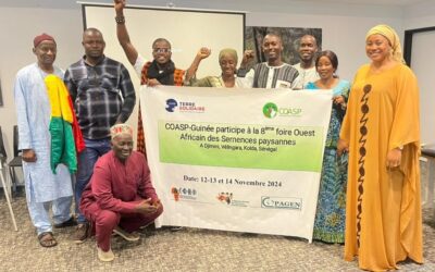 COASP-Guinée à la 8ème Foire Ouest-Africaine des Semences Paysannes : Une étape clé pour la souveraineté alimentaire