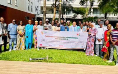 Formation : les acteurs locaux renforcent leurs compétences pour une gouvernance foncière moderne