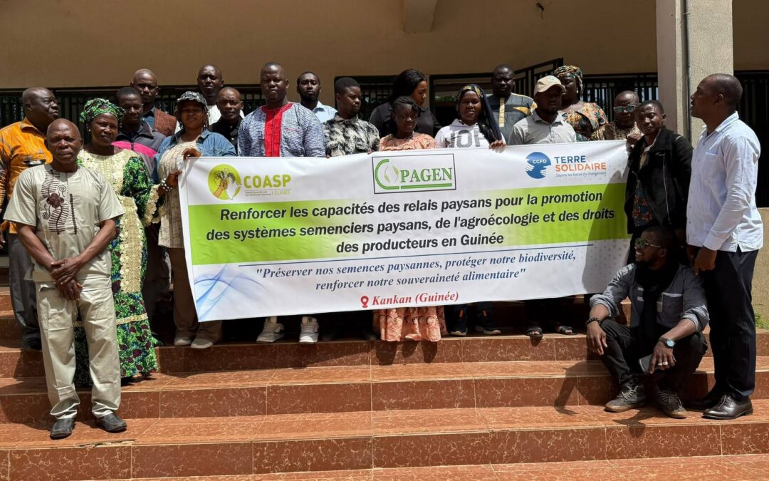 À Mamou, de la théorie à la pratique : les producteurs découvrent des solutions agroécologiques pour renforcer leurs exploitations