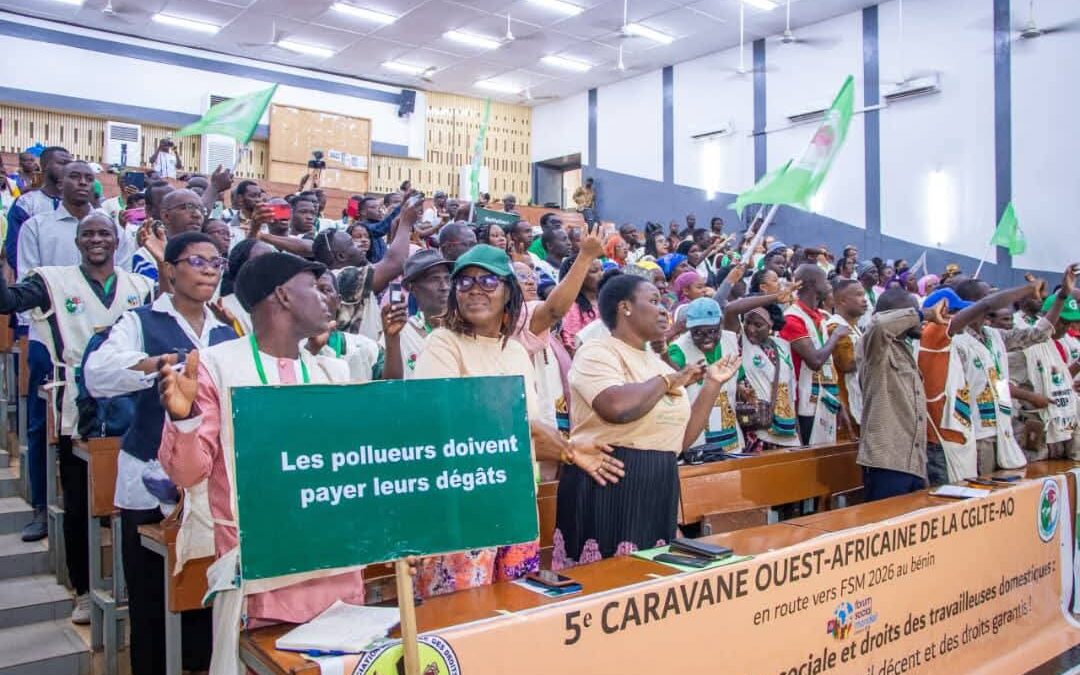 CARAVANE OUEST-AFRICAINE 2026 : à Lomé, la voix des communautés s&rsquo;élève pour la justice climatique et la souveraineté alimentaire
